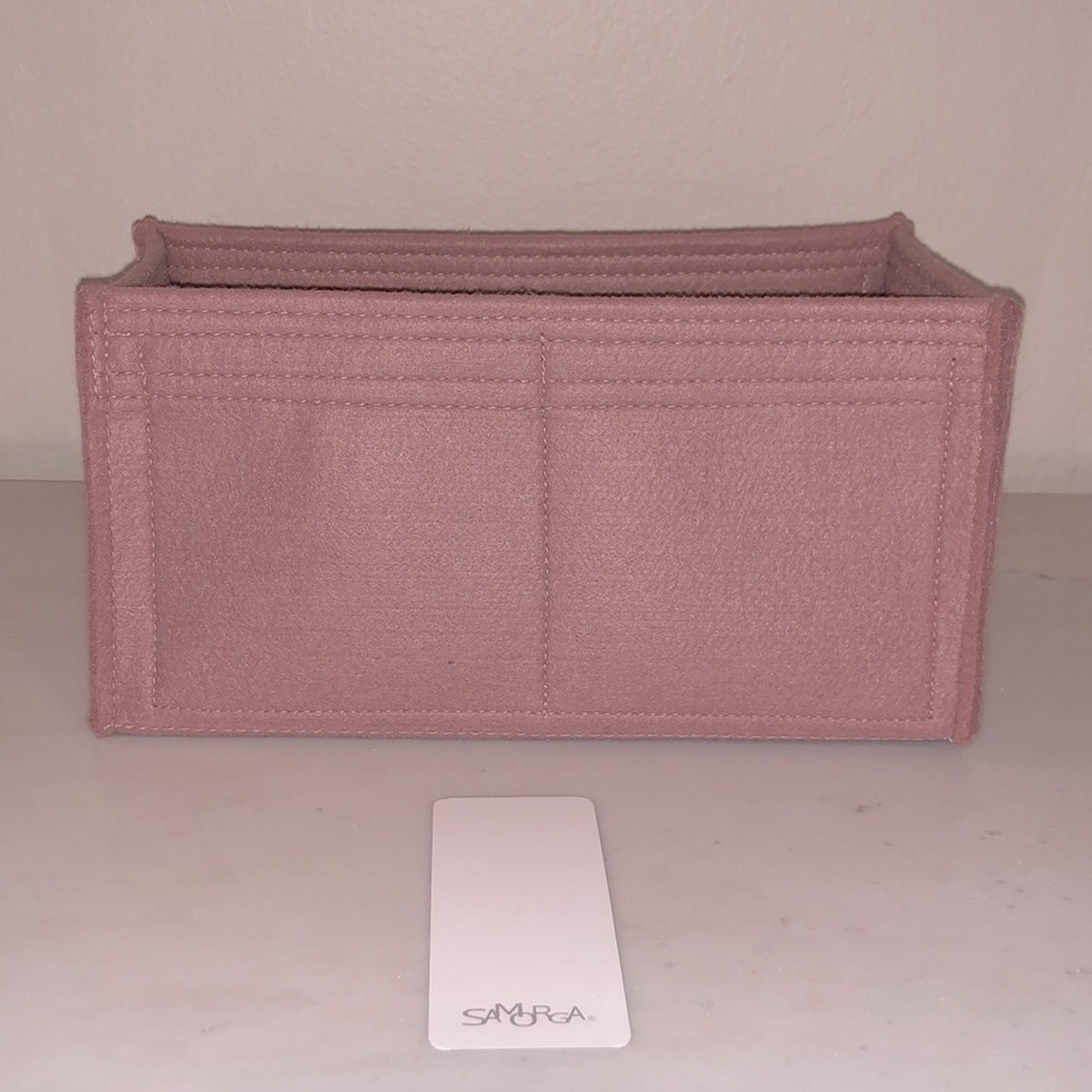 NWT Samorga Organizer for Hermès Birkin 25 Indian Pink Retourne